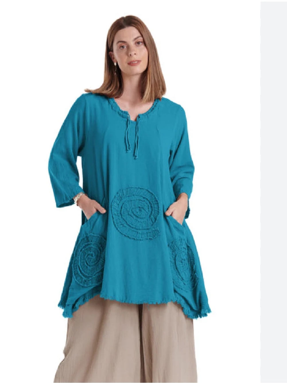 Oh my gauze tunic